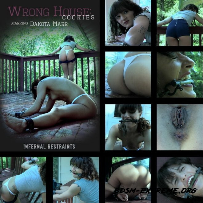 Wrong House: Cookies, Dakota tries to sell cookies to the wrong man and pays dearly for it. With Dakota Marr (2019/SD) [INFERNAL RESTRAINTS]