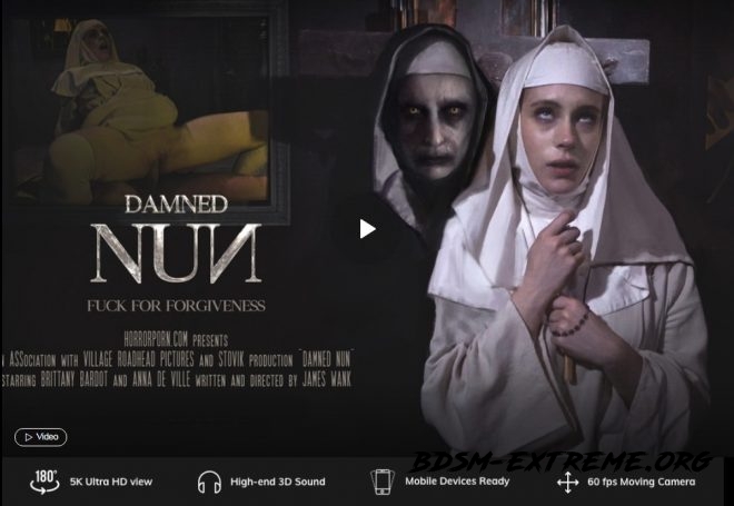 Damned Nun in 180° X + 5K (X Virtual 63) (2019/UltraHD/2K) [X Virtual, Horror Porn]
