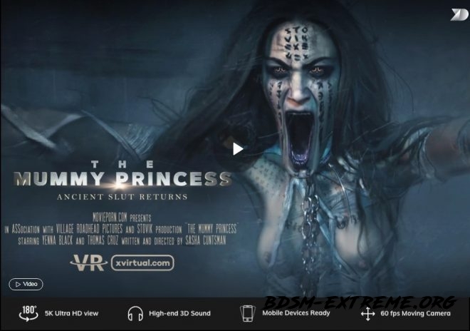 : The Mummy Princess in 180° X (2019/UltraHD/2K) [X Virtual, Movie Porn]