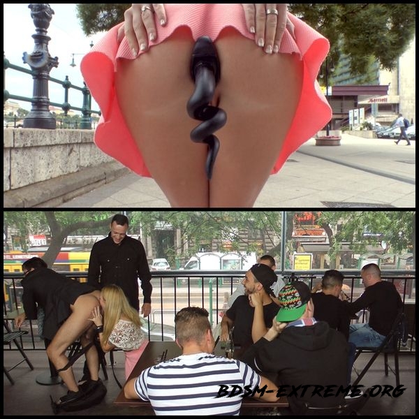Isabella Clark is Double Penetrated in Public and Fisted In The Ass (2016/HD)