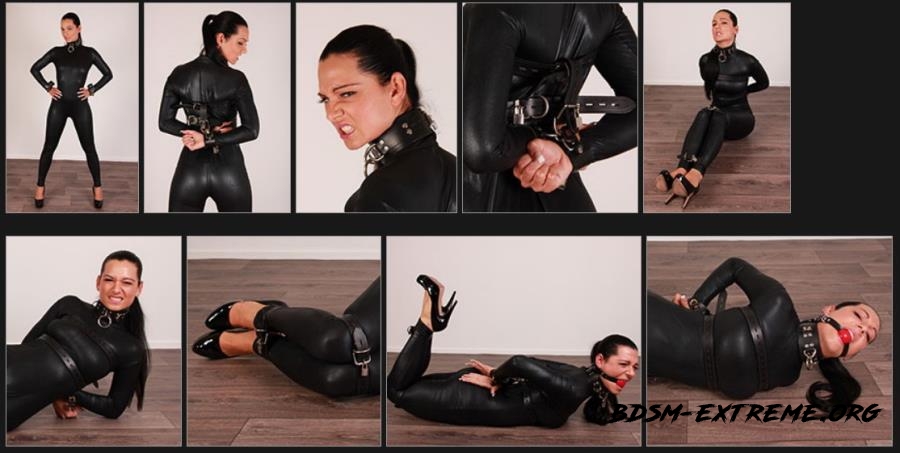Catsuit and leather straps With Nicole (2022/HD) [BeltBound]